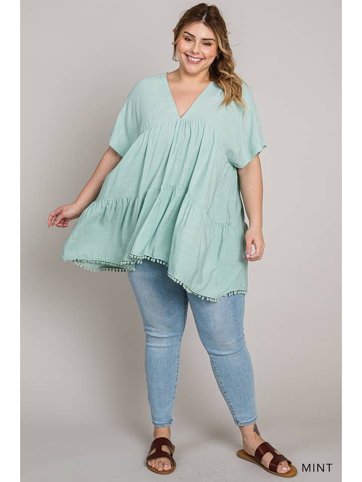 Cotton Bleu - Wholesale Tunic - Women's - 64232W_CURVY15