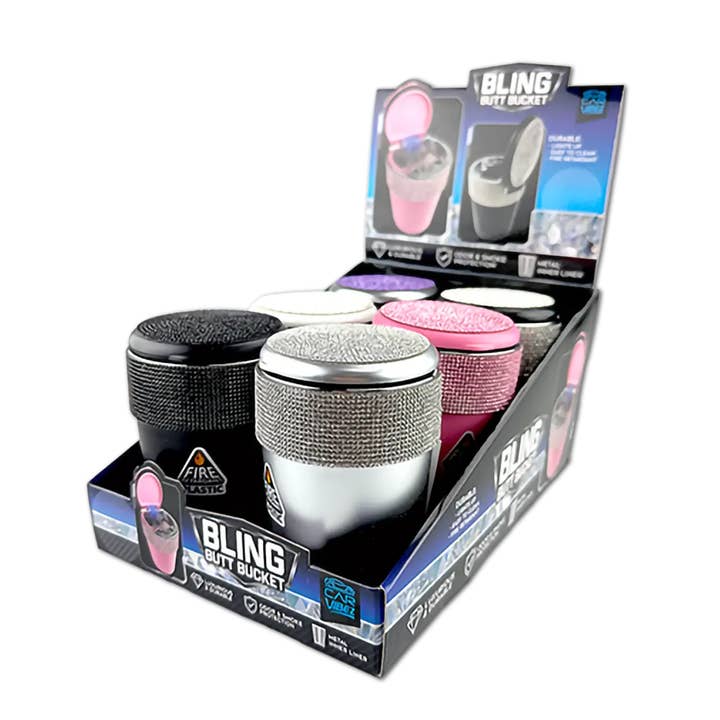 Bling Butt Bucket Ashtray with LED Light - 6/Display and other Purchase Wholesale ashtray to go. Free Returns & Net 60 Terms on Faire trending on Faire.