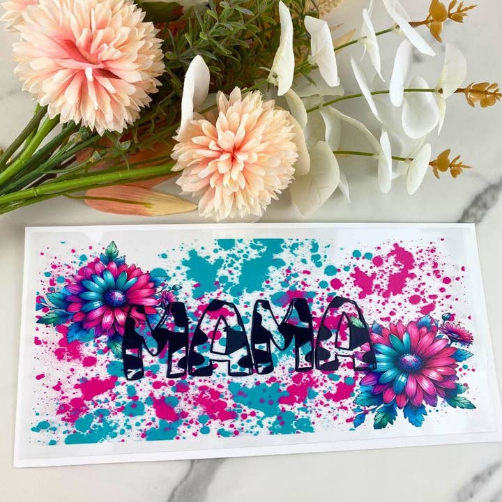 Mama Malingstænk | 16 oz UV DTF Omslag for engroshandel hos HKS Custom Designs
