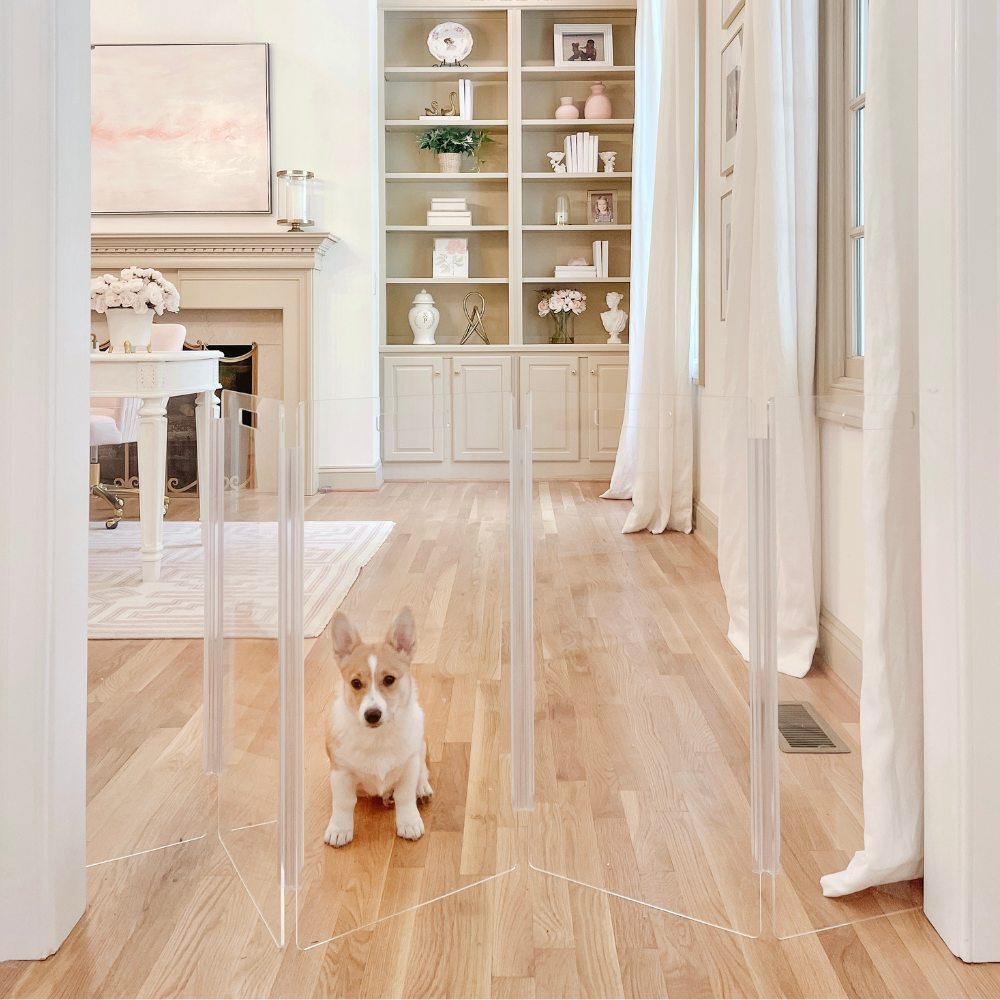 Hiddin - Wholesale Pet Folding Gate - Dog - Tall Zig Zag Gate1