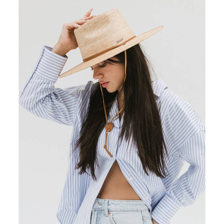 Gigi Pip – Großhandel Strohhut – Damen – Fluss Guatemaltekische Palme1