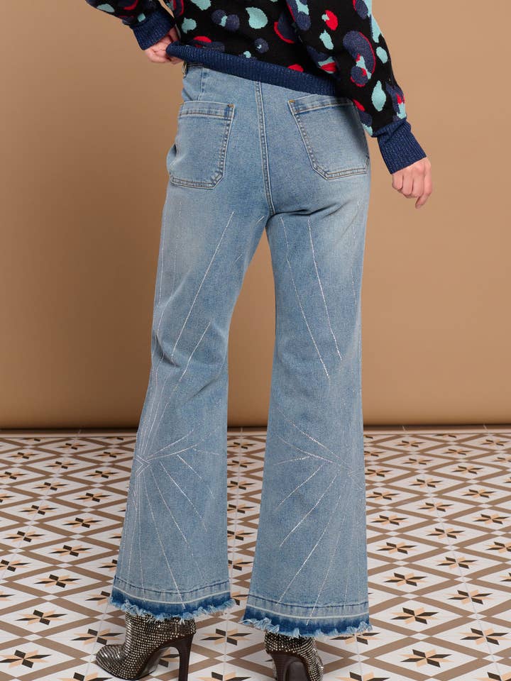 Blue LELIA JEANS for wholesale on Faire2