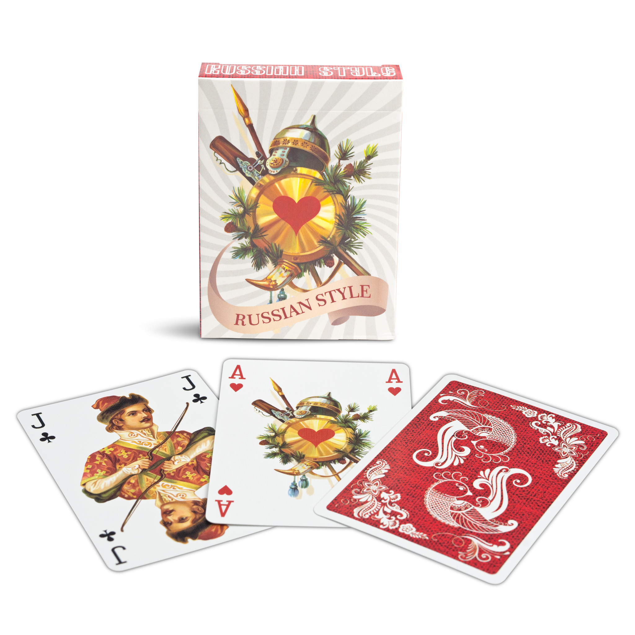 Da Brigh Tarot - Venta al por mayor Baraja de cartas - Baraja de Cartas de Estilo Ruso, Roja2