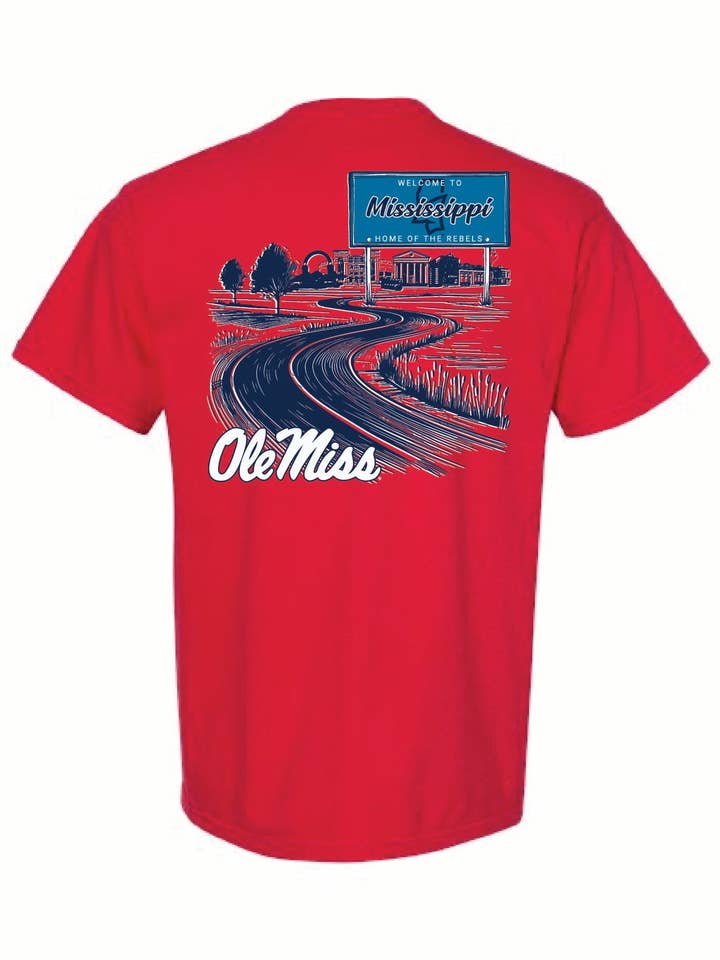 Ole Miss Sign for wholesale by Speckle Bellies Clothing Company