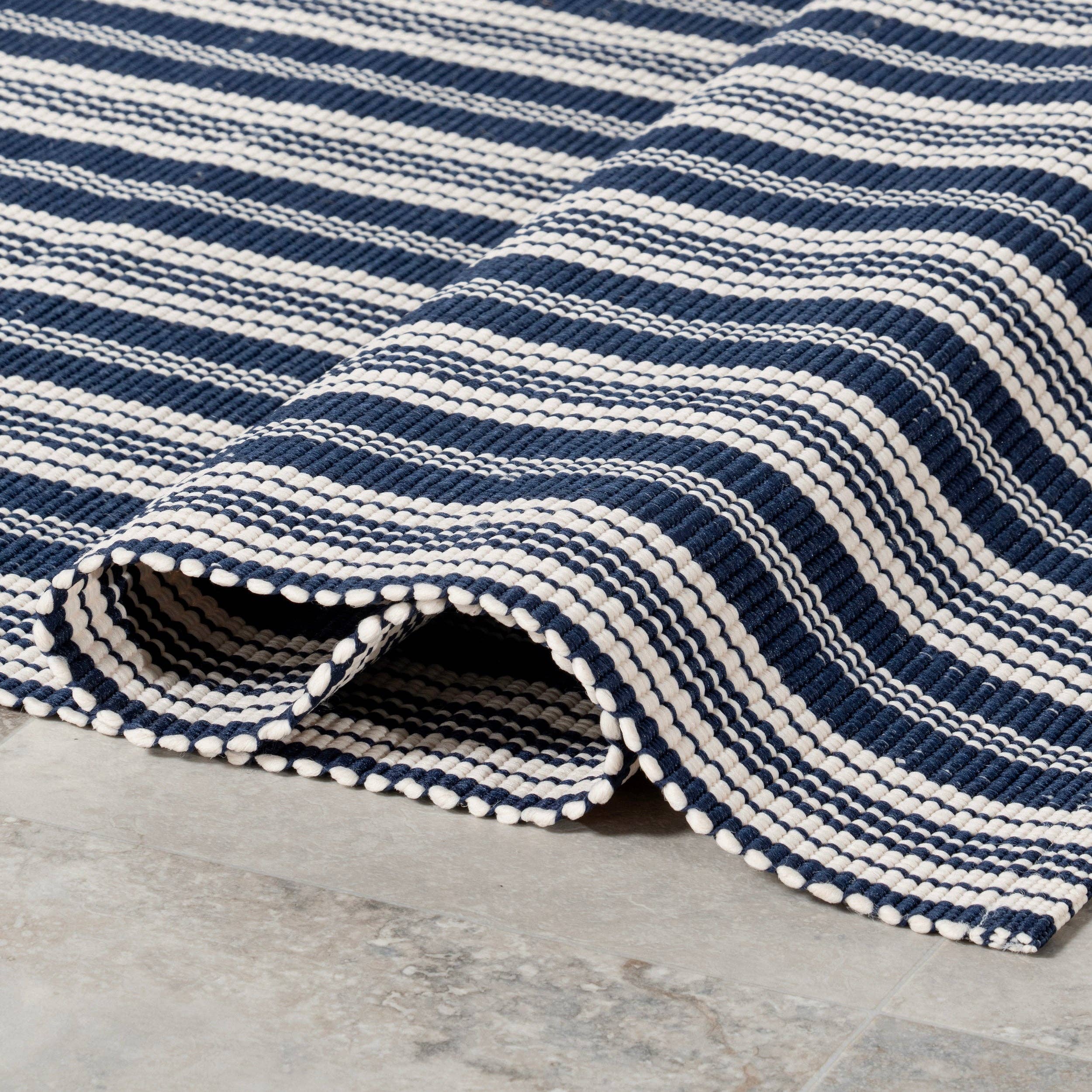 nuLOOM - Wholesale Area Rug - Home Conservatory Ticking Stripe Handwoven Indoor/Outdoor Area Rug24