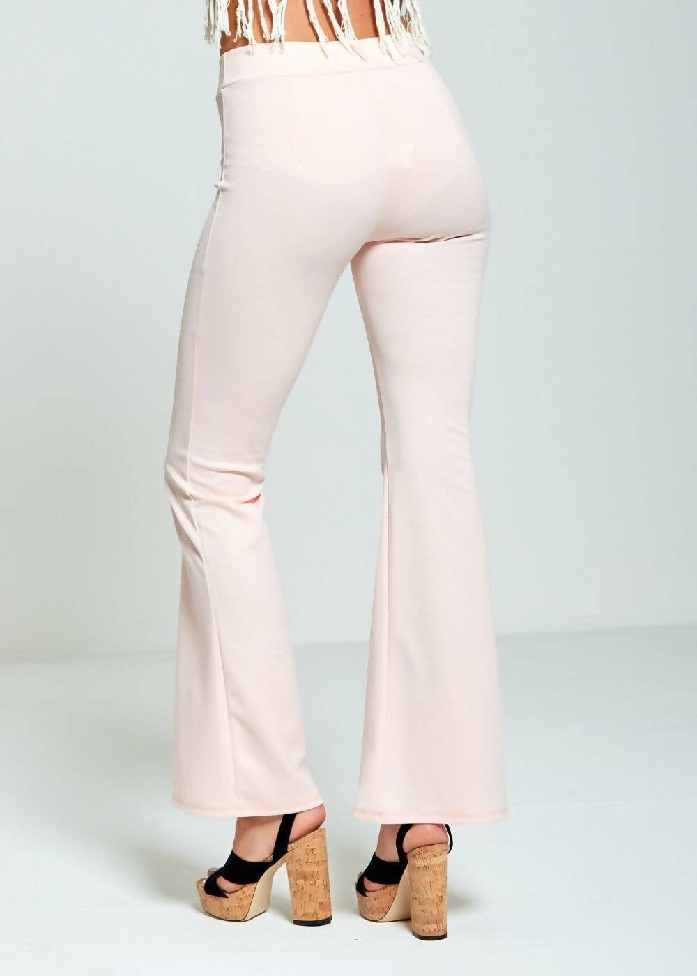 NUDE PINK WOVEN TROUSERS for wholesale on Faire3