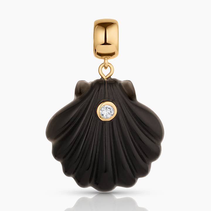 Colgante de Coquille Onyx con Anilla para venta al por mayor de THATCH