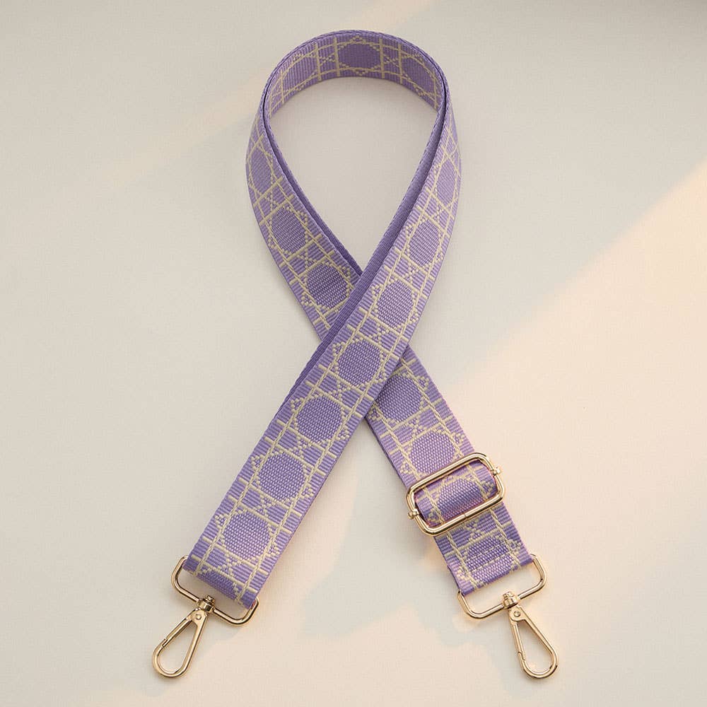 Sensibling Corp. - Wholesale Crossbody Bag - Women's - Solid Tumbler Carrier Holder Geometric Pattern Strap Crossbody Bag20