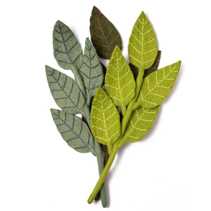 Felt Ash Leaf for wholesale by Global Goods Partners