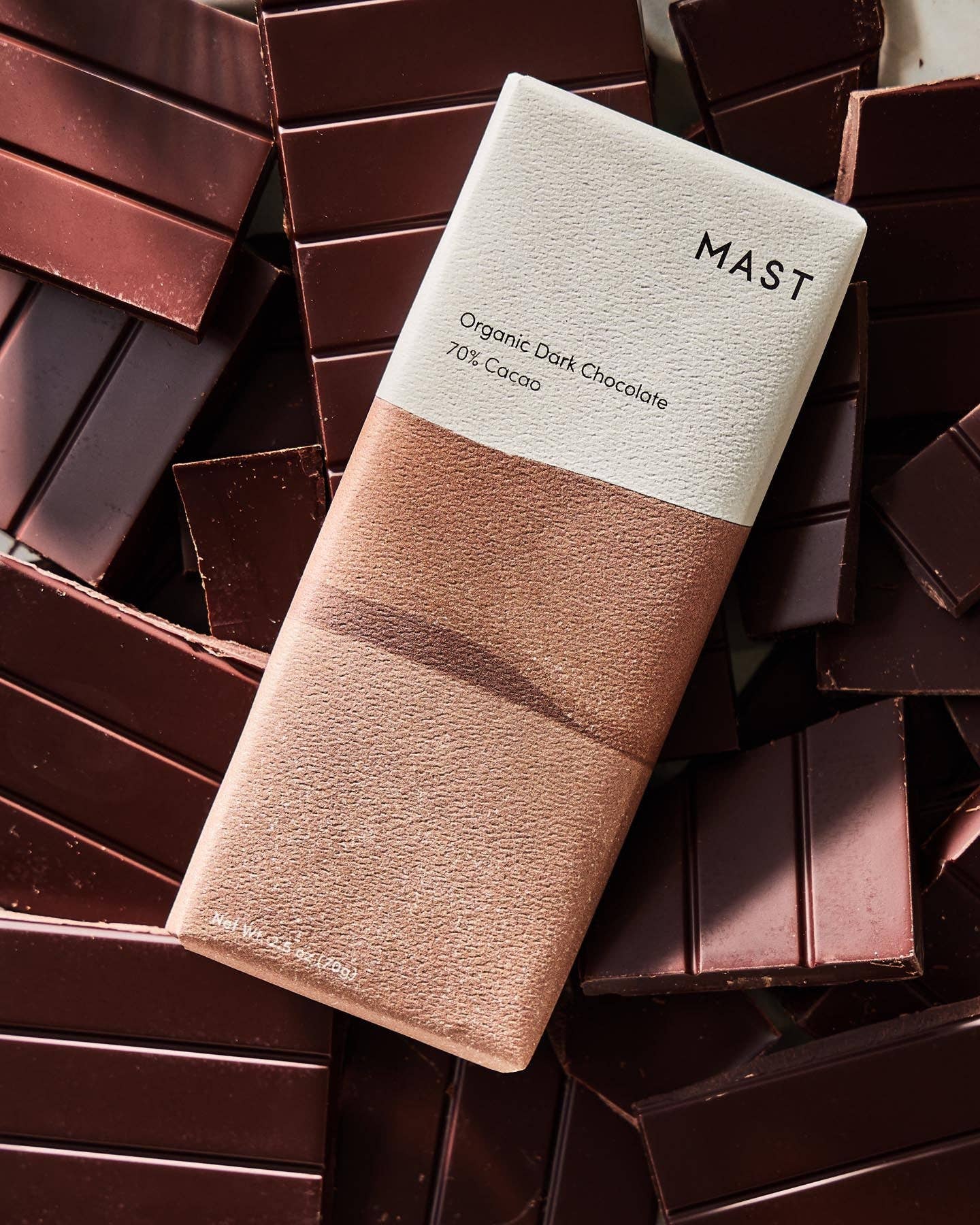 Mast - Wholesale Chocolate Bar - Organic Dark Chocolate 70% Cacao1
