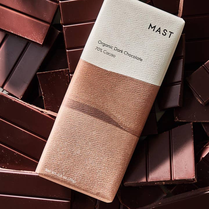Mast - Wholesale Chocolate Bar - Organic Dark Chocolate 70% Cacao1