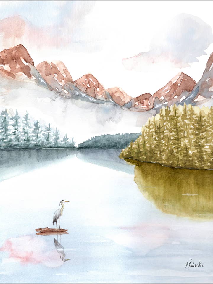 Serenity, stampa artistica per la vendita all'ingrosso da parte di Hobeika Art