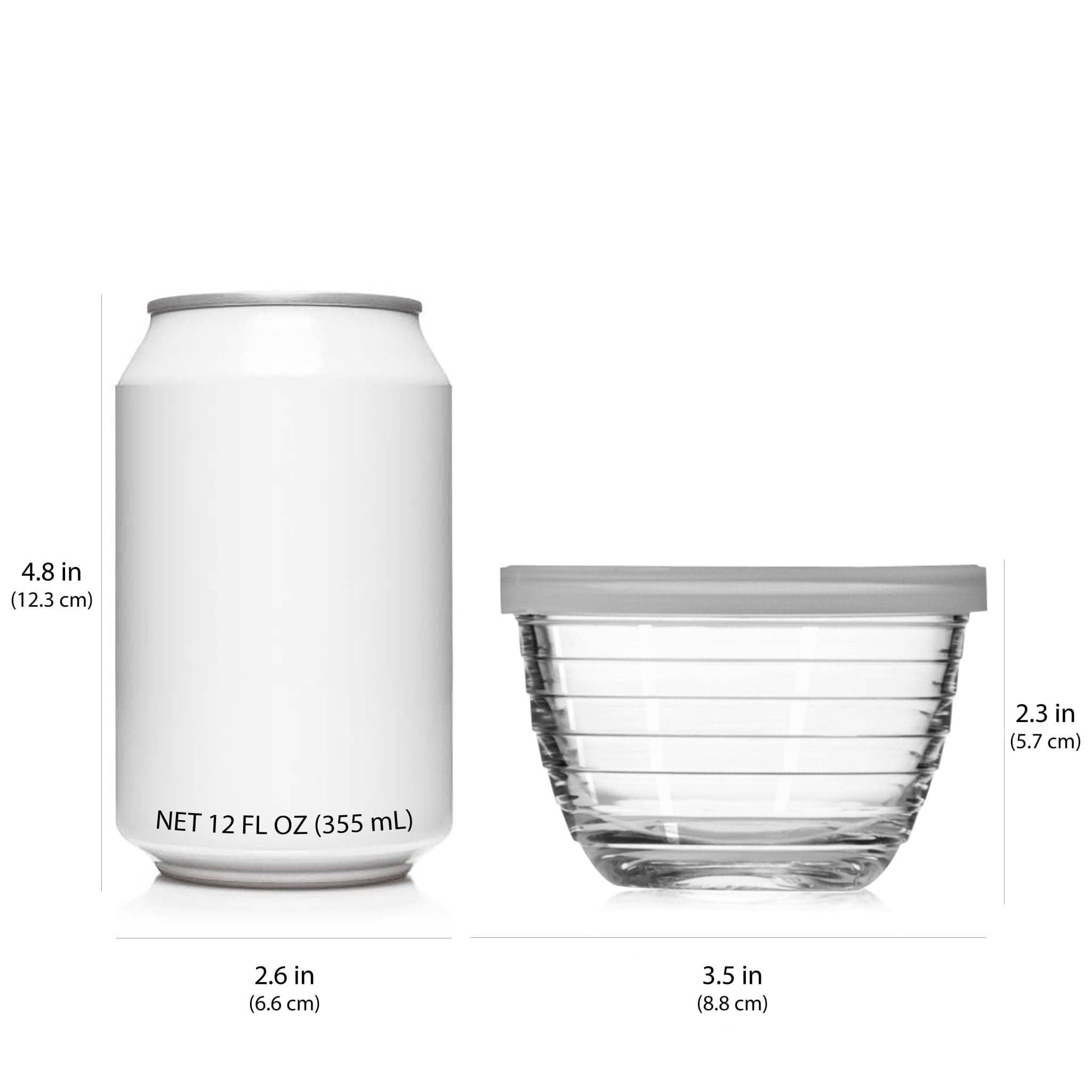 Libbey - Wholesale Bowl - Libbey Small Glass Bowls with Lids, 6.25-ounce, Set of 84