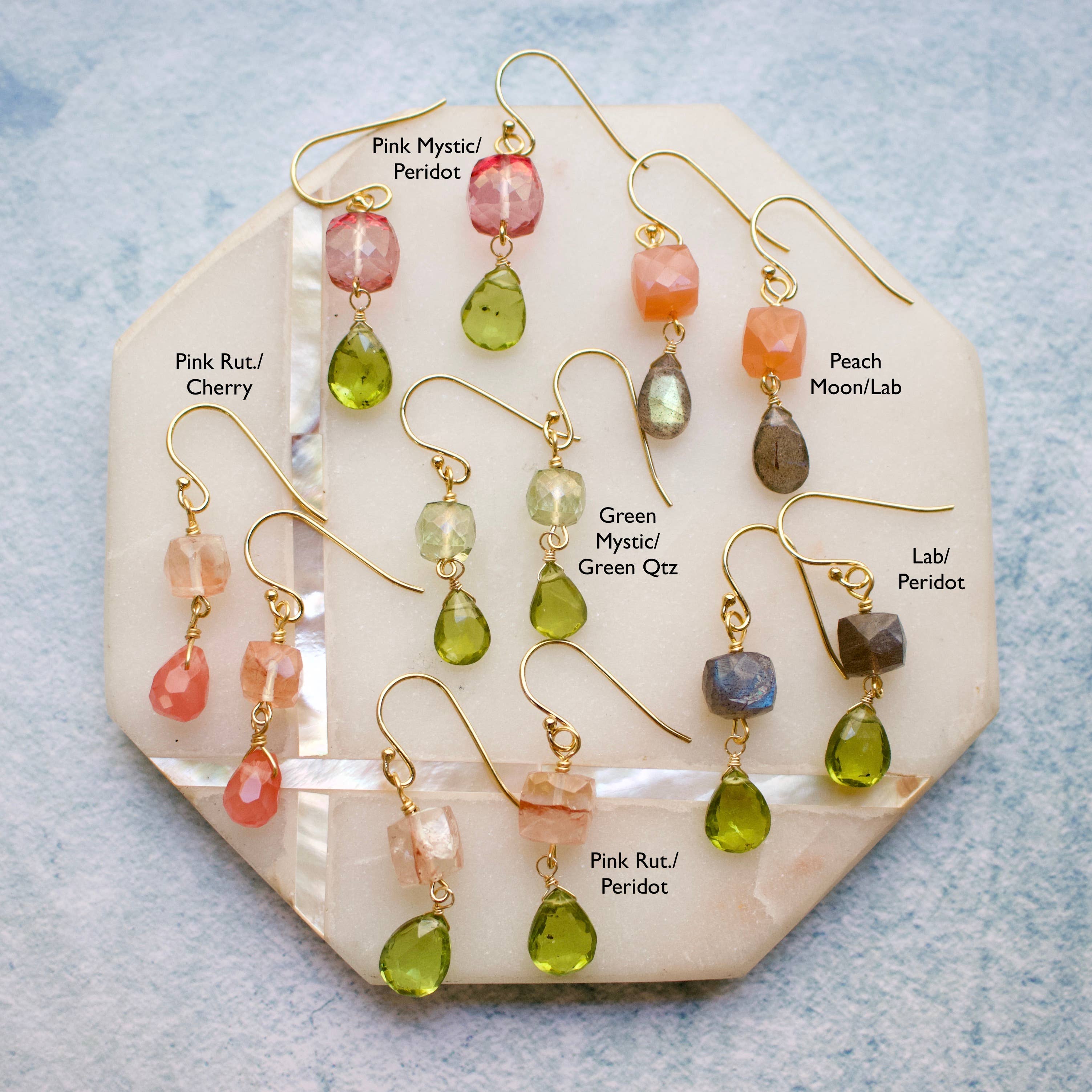 a.v. max - Wholesale Dangle Earrings - Perfect Semi-Precious Earring|Gold Vermeille|Sterling Silver36