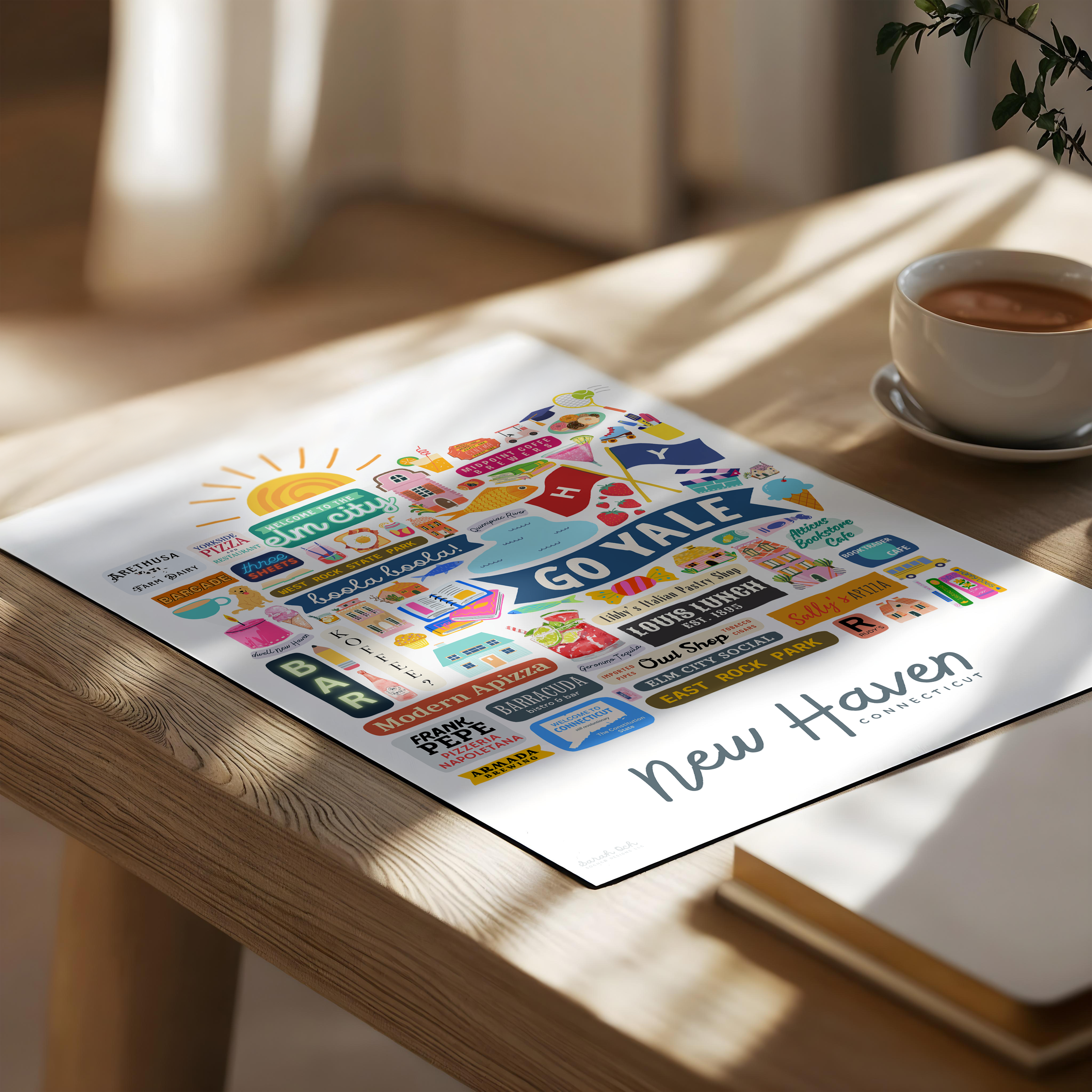 SochCo Designs - Wholesale Art Print - New Haven, CT2