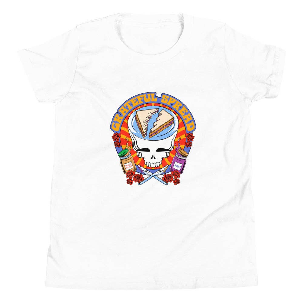 Little Groupies - Wholesale Screen Printed T-Shirt - Women's - GRATEFUL SPREAD Youth Tee0