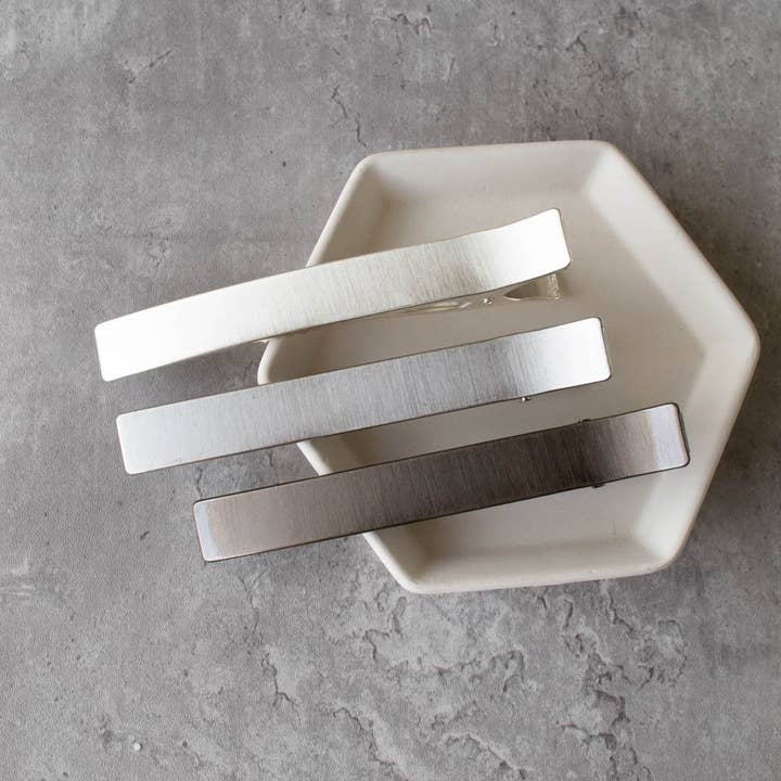 Tiepology - Wholesale Hair Clip - Women's - Large Glossy Coated Metal Hair Clip5