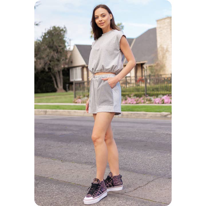 Strut & Bolt - Vente Haut en maille – femme - T-shirt à capuchon en tricot avec cordon9