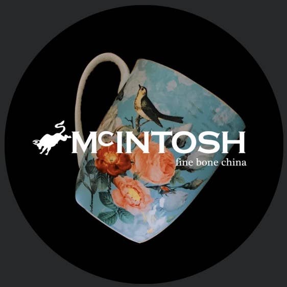 McIntosh Trading - Set of 2 Mugs - Van Gogh Flowers