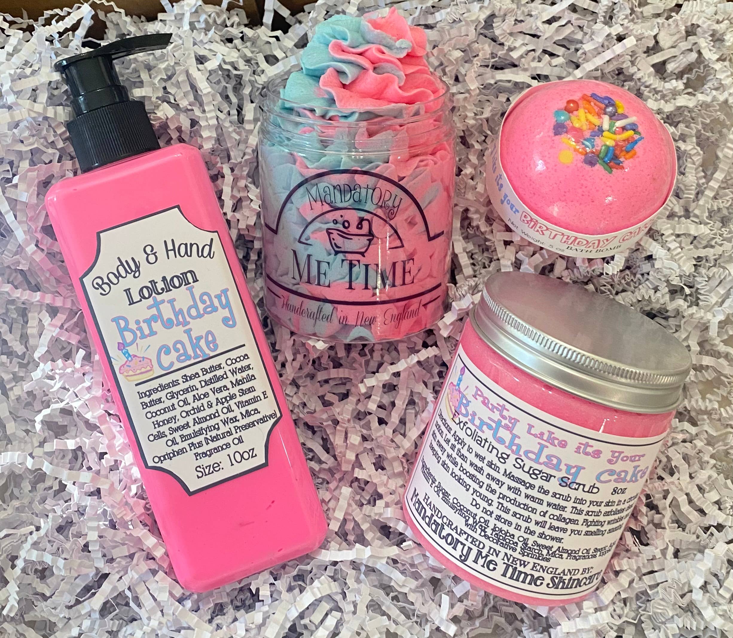 Mandatory Me Time - Wholesale Hand Cream/Lotion - Party Like it’s Your Birthday Cake Hand & Body Lotion4