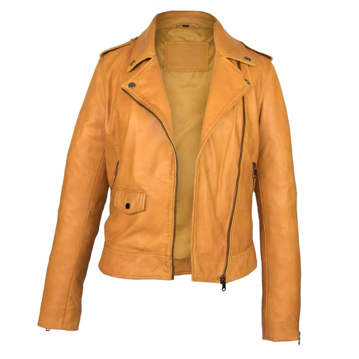 Zerimar 1942 - Venta al por mayor Chaqueta de cuero - Mujer - Chaquetas de piel Zerimar para mujer