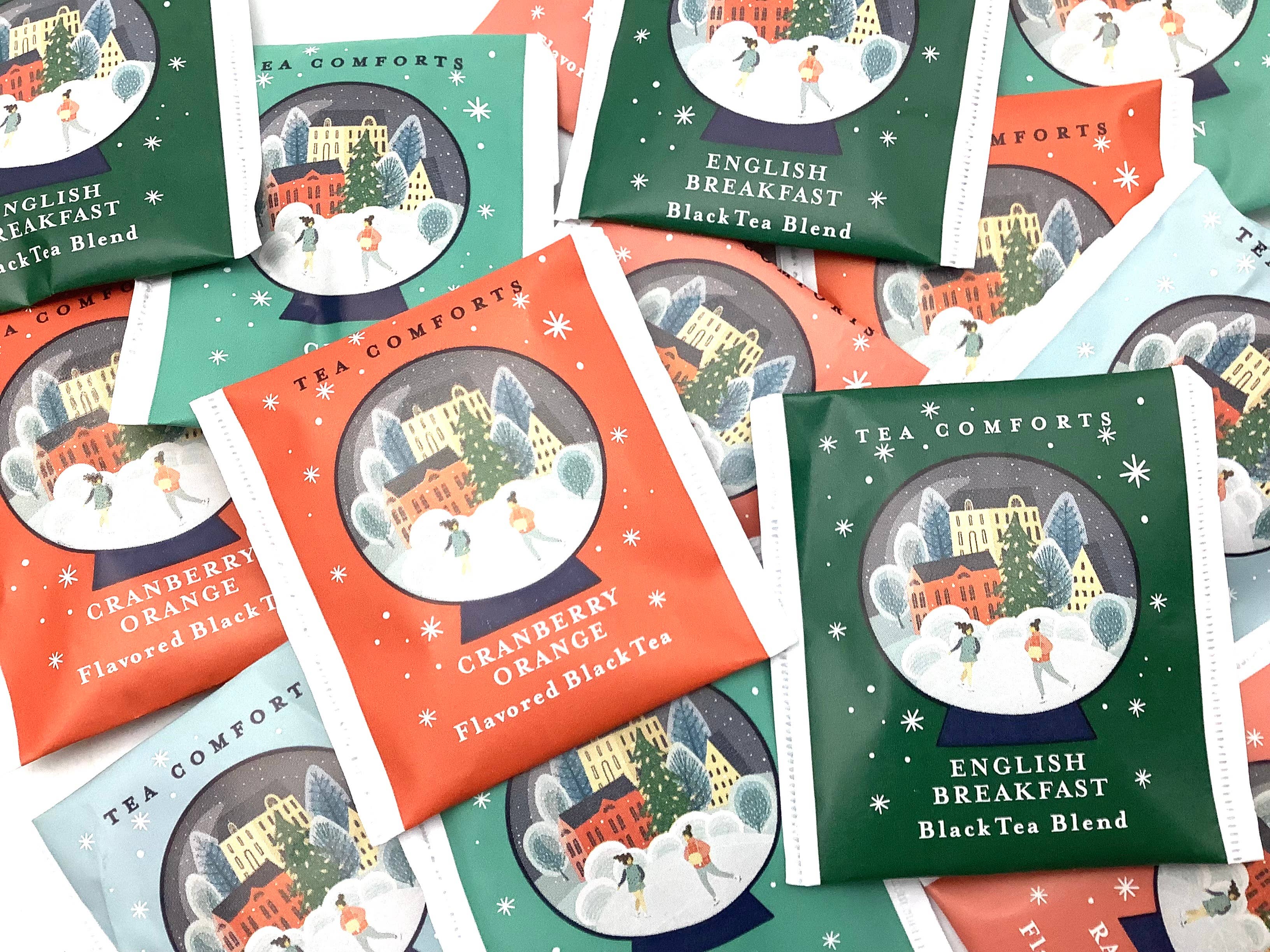 All Little Cute Things – wholesale Tea bags – Magical Snow Globe Variety Assortment tea packets1