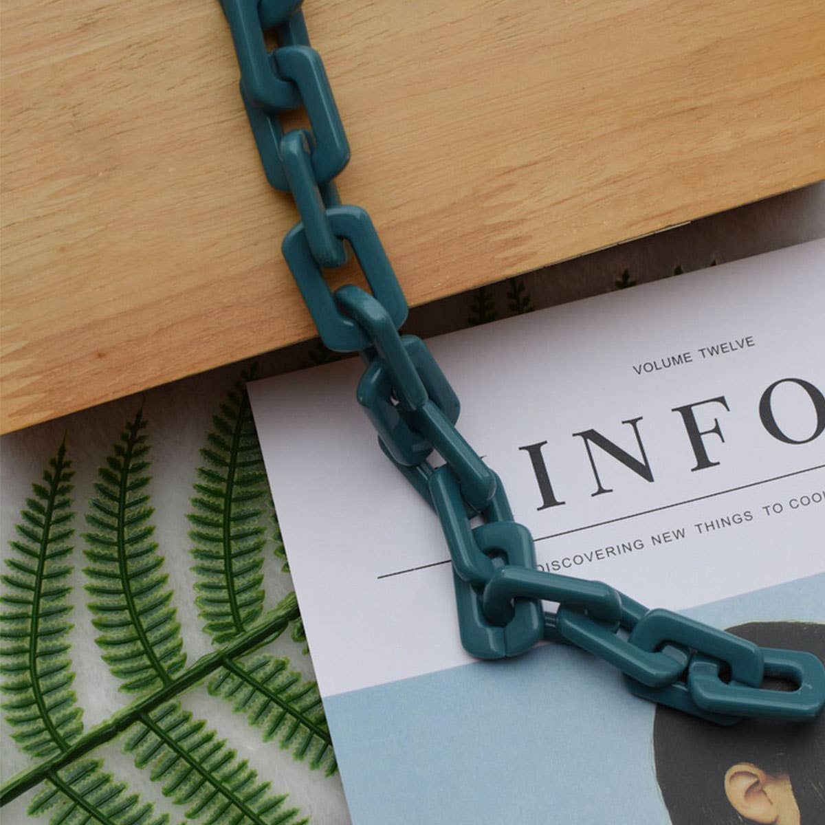 ACCITY - Wholesale Bag Strap - Women's - Acrylic Square Multi-Color Bag Chain,Bag Strap_CWMM50935