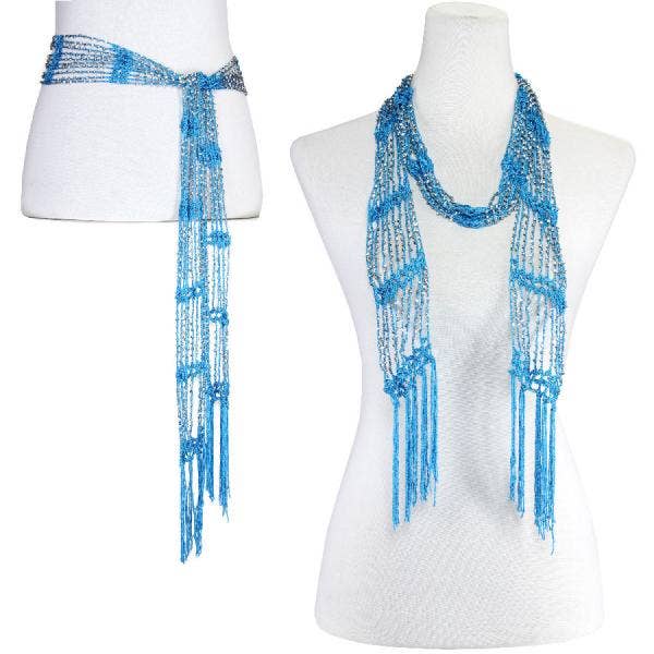 The Magic Scarf Company - Wholesale Scarf - Women's - 1755 - Shanghai Beaded Scarves/Sash22