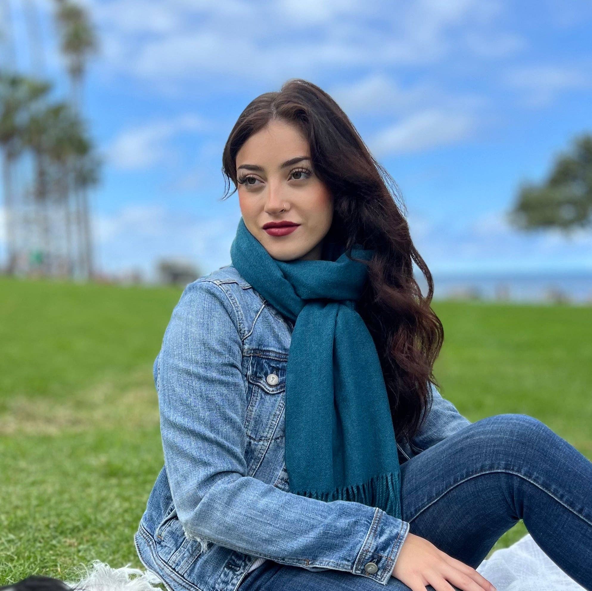 Humble Hilo - Wholesale Scarf - Women's - Humble Hilo Large Wool Scarf52