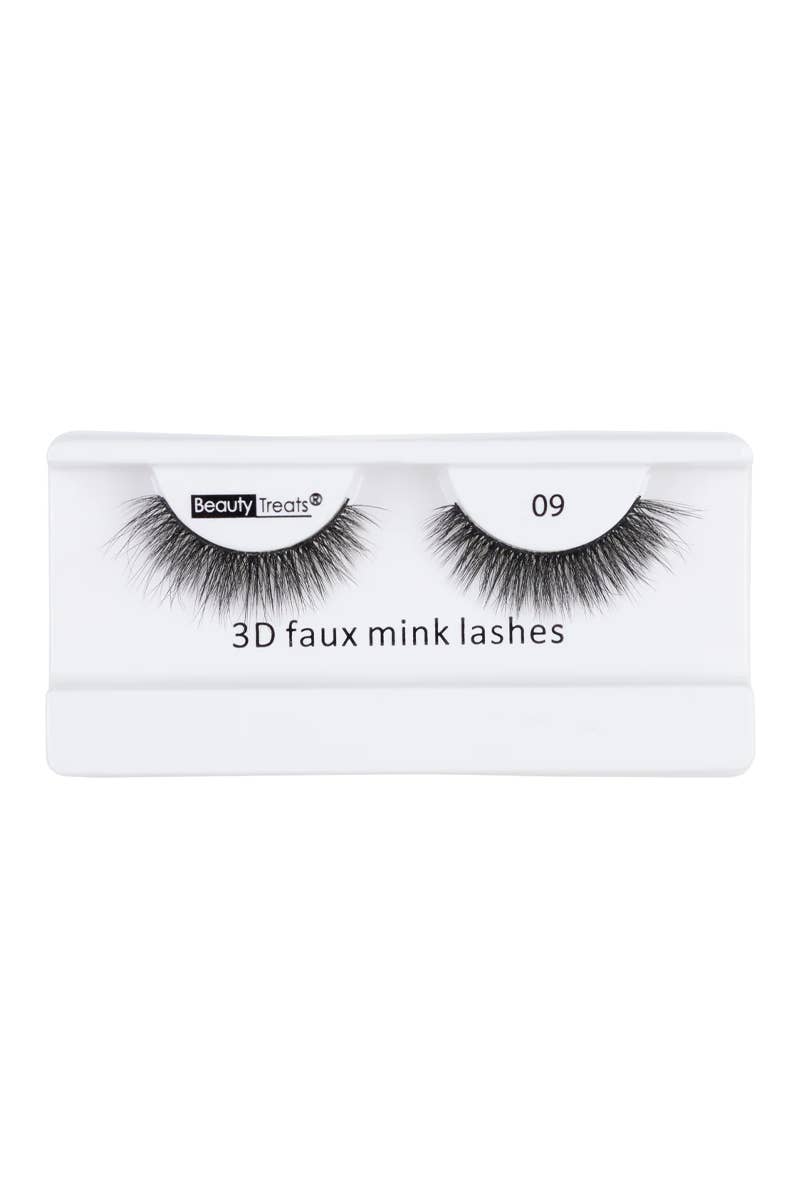 PINEAPPLE Beauty – Engroshandel Falske øjenvipper – Beauty Treats 750-09 3D Faux Mink Lashes - 12 stk1