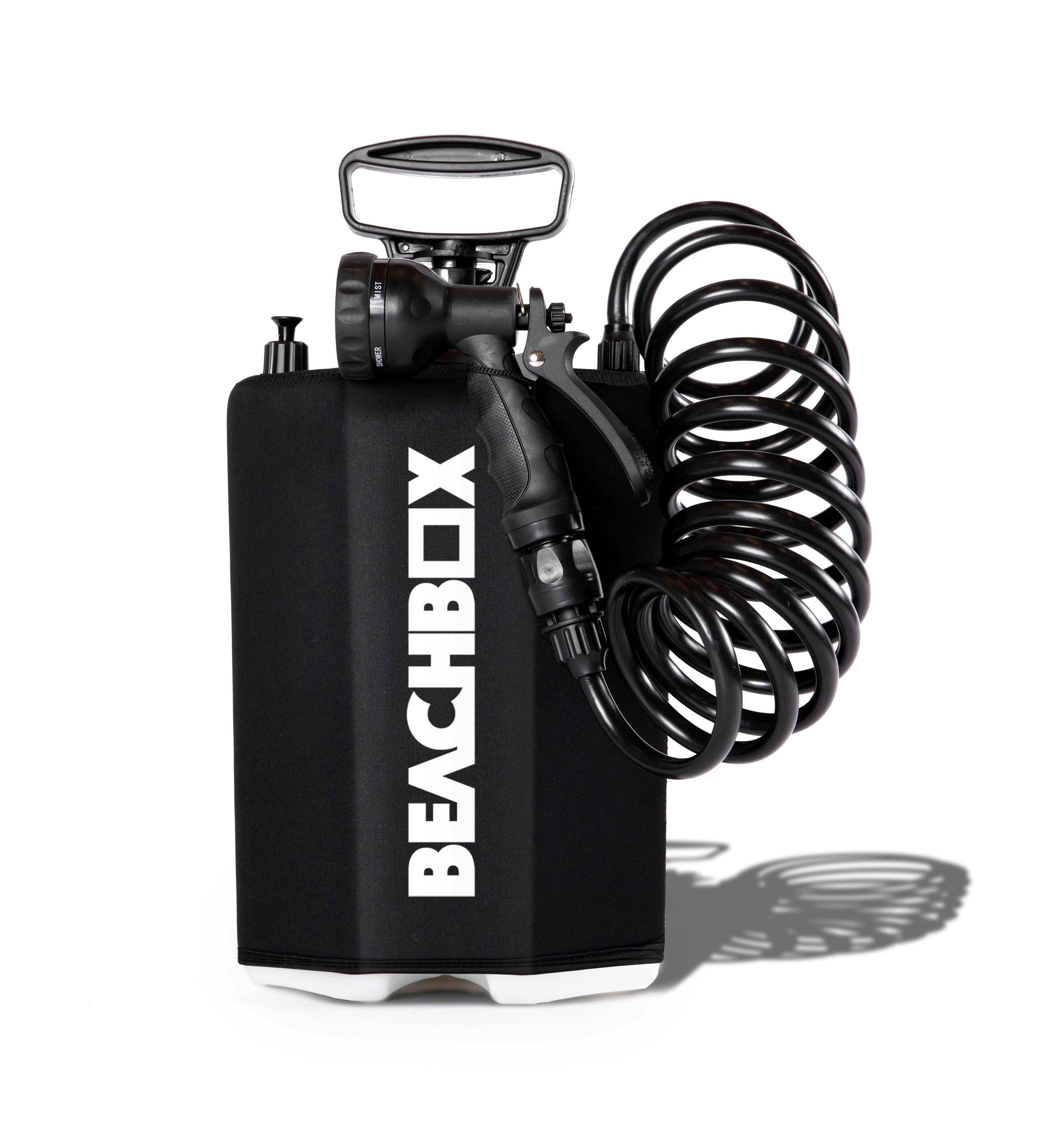 BeachBox - Wholesale Beach Accessories - BeachBox Portable Shower Tank 'Black'12