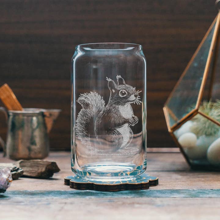 Benoit's Design Co. - Wholesale Cocktail/Liquor Glass - Squirrel Glasses