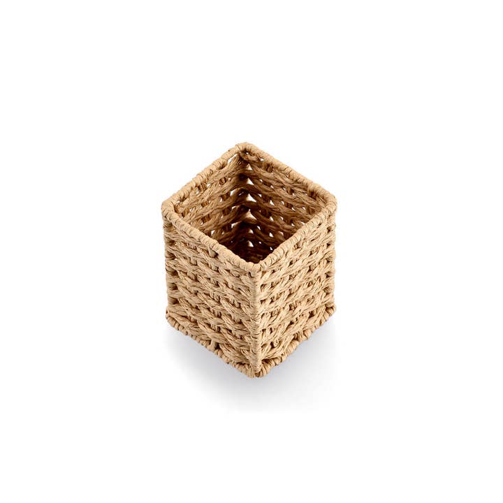 nature Pen holder, paper weave for wholesale on Faire3