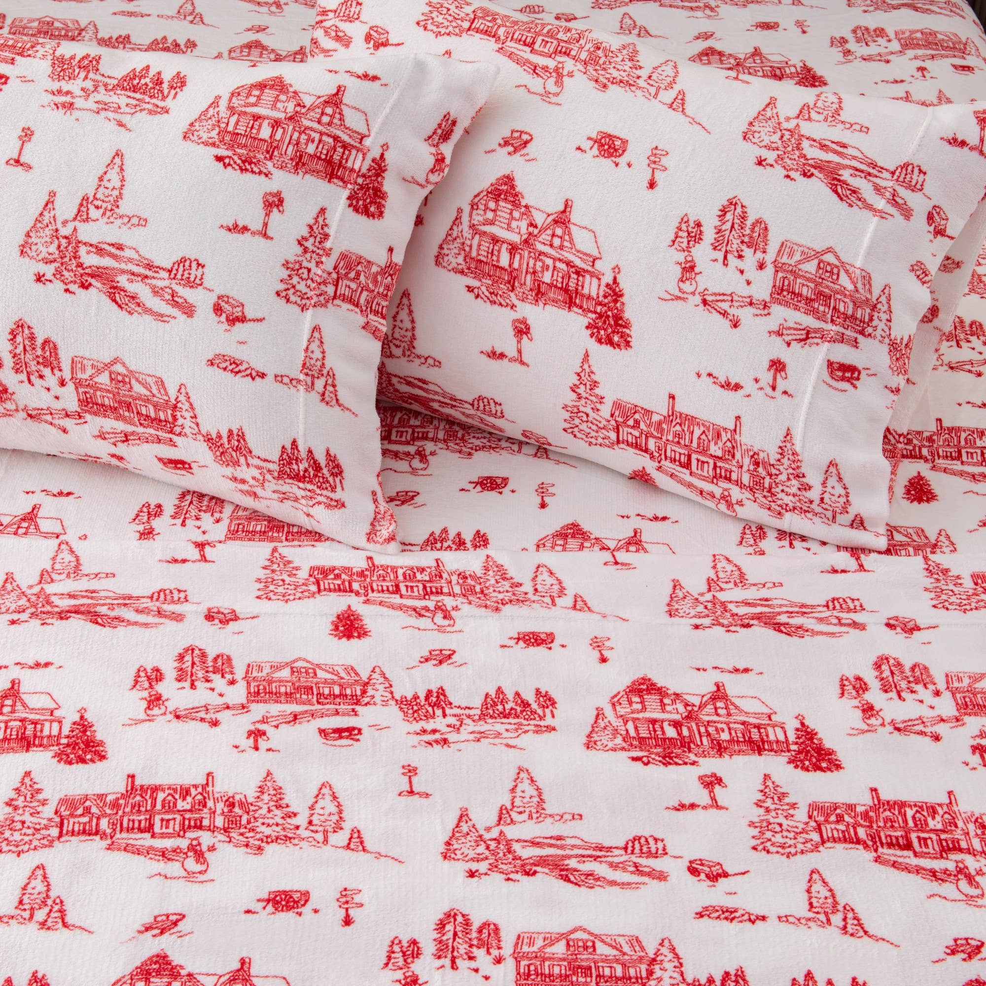 BH Collective - Wholesale Sheet Set - Velvet Plush Sheets - Printed - Velvet Luxe Collection115