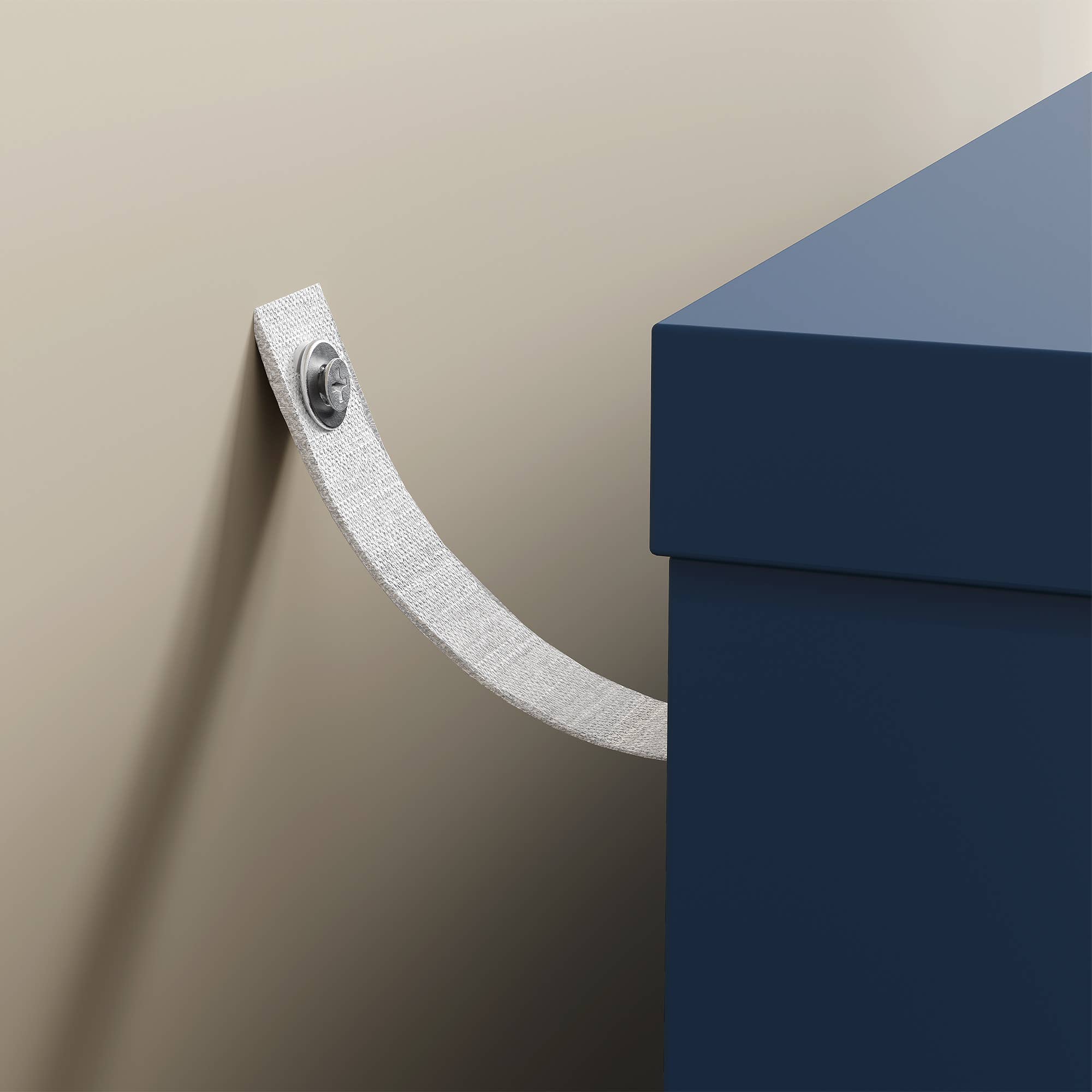 Heynemo - Vente Armoire - Table de chevet à 3 tiroirs, grande table de chevet avec rond doré26