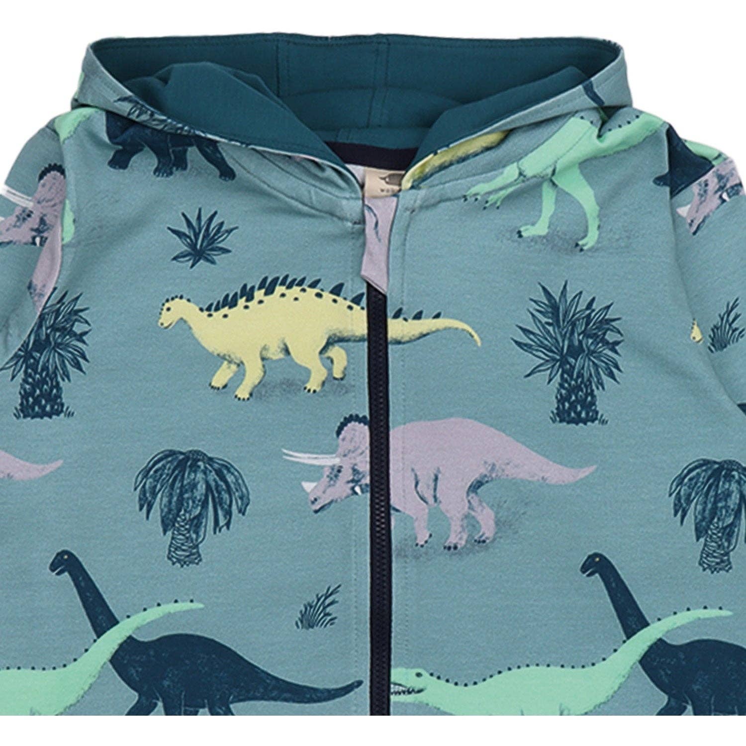 walkiddy - Wholesale Hoodie - Kids - Running Dinosaurs-Sweat Jacket1