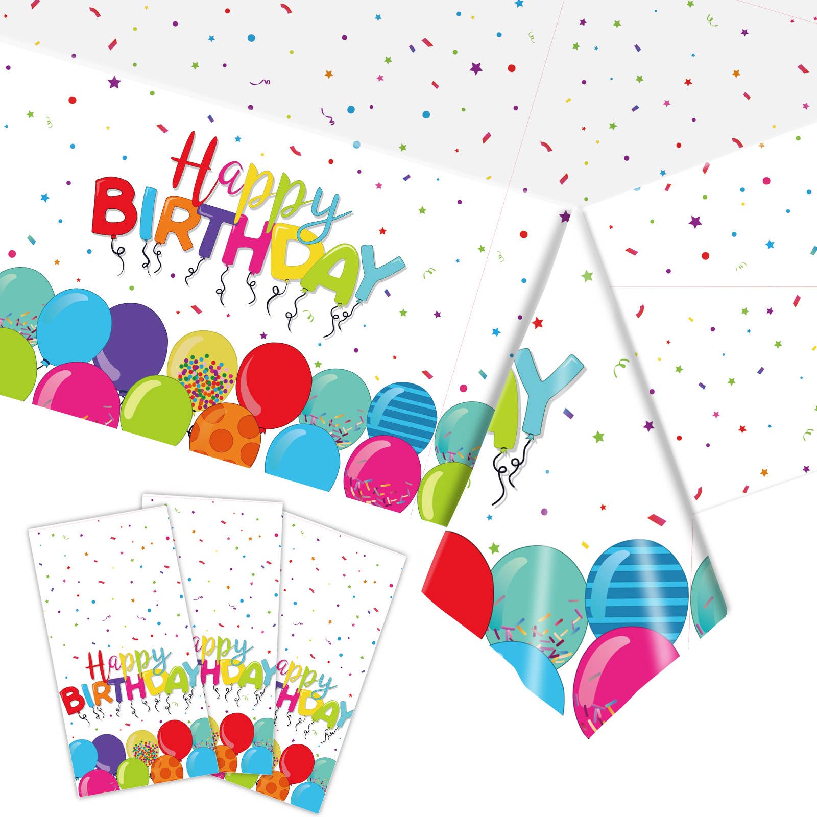 Angels Craft - Wholesale Disposable Table Cover/Runner - Make Your Table Party-Perfect – Assorted Themed Covers4