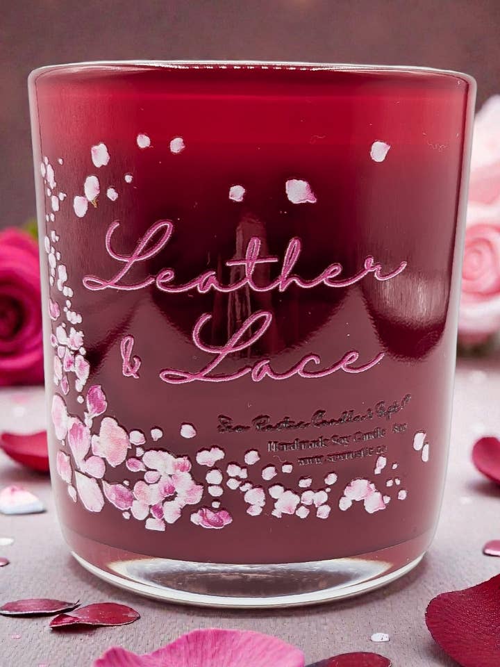Leather & Lace for wholesale by Sew Rustic Candle & Gift Co