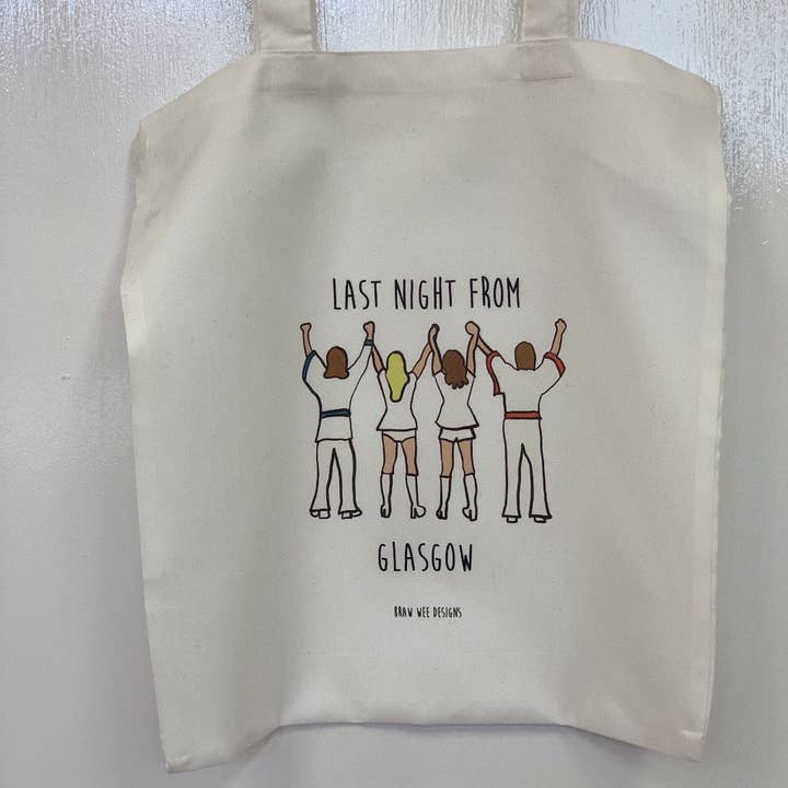 Borsa a mano Last Night from Glasgow - Braw Wee Emporium per la vendita all'ingrosso da parte di Braw Wee