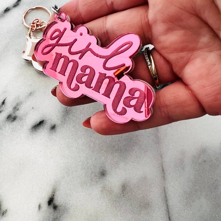 Luxe designs - Wholesale Keychain - Women's - Mama, Nana, Grandma engraved acrylic keychain3