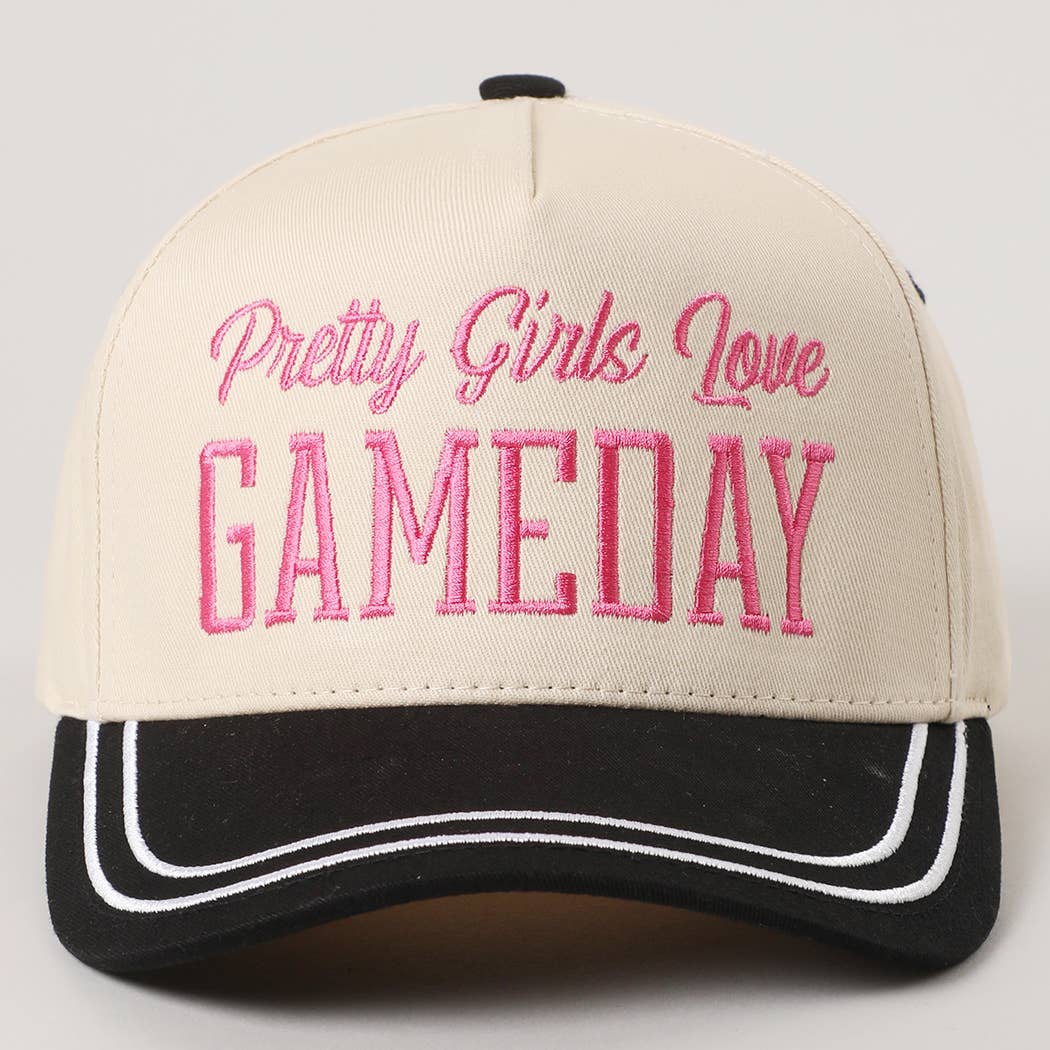 Fashion City - Wholesale Trucker Hat - Women's - PRETTY GIRLS..Embroidery Double Stitch Trucker Hat6