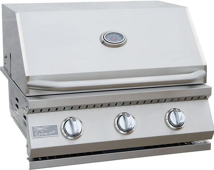 The Pizza Oven Guru - Wholesale Outdoor Grill Tools - Kokomo 26” Built in Gas Grill (3 Burner)1