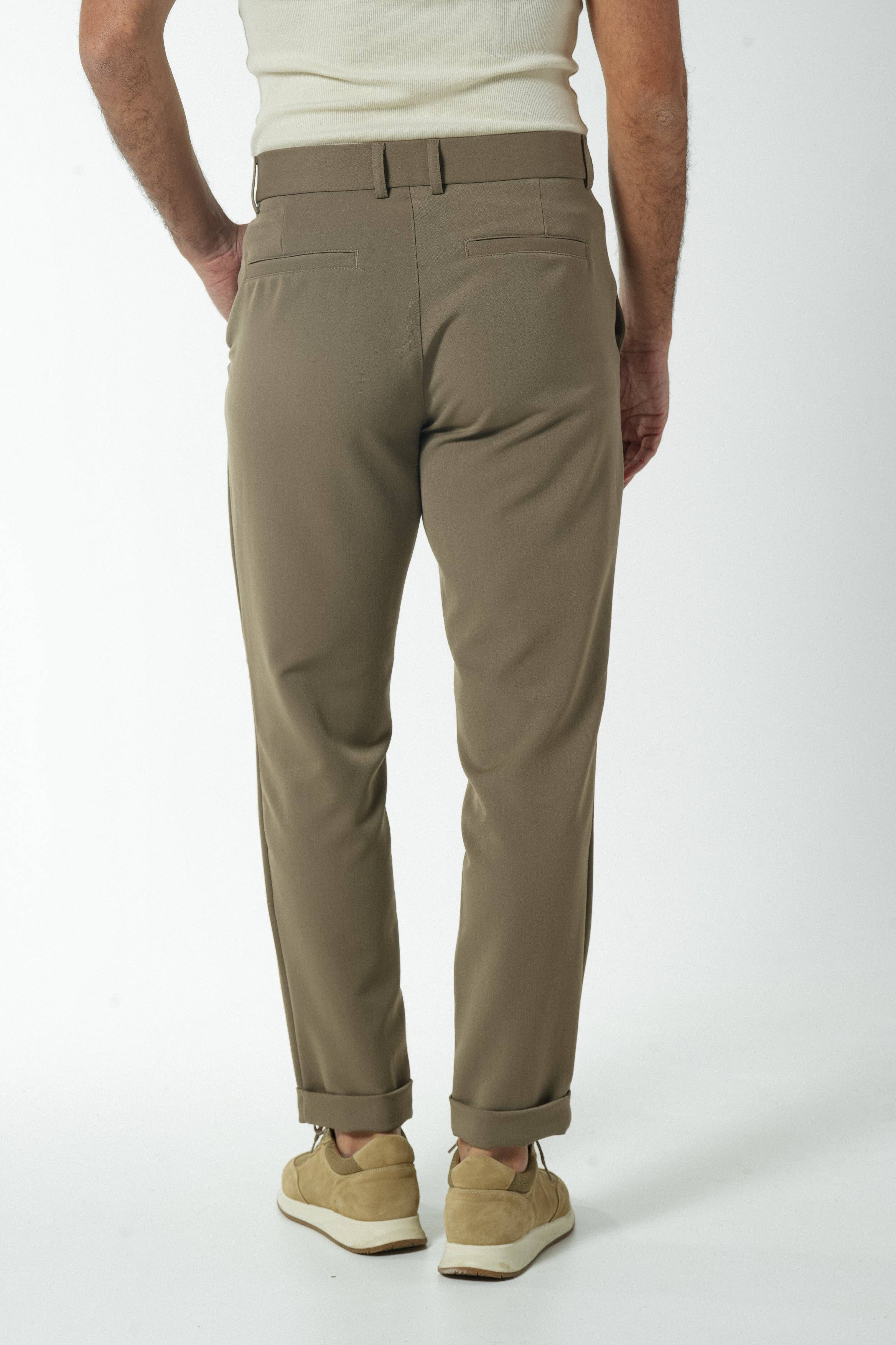 DONATO - Wholesale Pants - Men's - Chinese Mud2