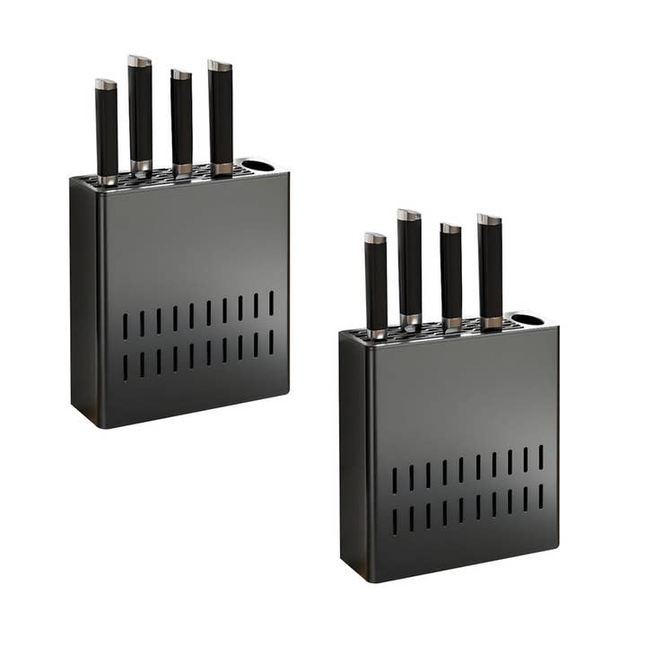 SOGA 2X Wall Mounted Kitchen Knife Storage Rack Space-Saving Organiser and other Purchase Wholesale zip fasteners. Free Returns & Net 60 Terms on Faire trending on Faire.