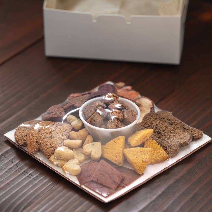 BARKUTERIE Boxâ„¢ - Wholesale Pet Treats - Dog - Dog Charcuterie / Barkuterie Treat Box, 3 sizes