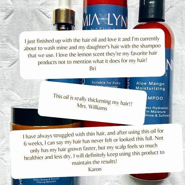 Mia Lynn Naturals – wholesale Hair oil – Ayurvedic Amla Hair Oil, scalp nourishment 6