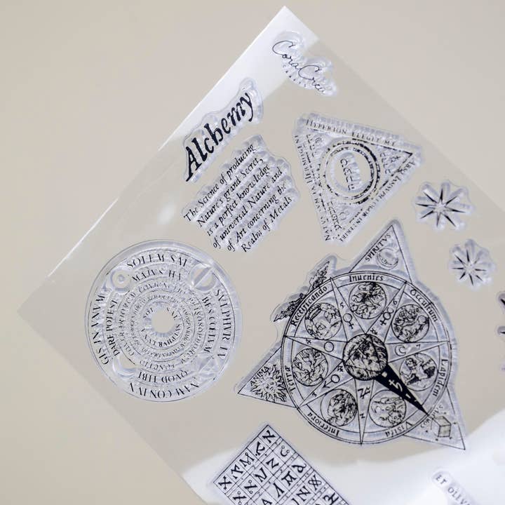 CoraCreaCrafts - Wholesale Rubber/Decorative Stamp - Alchemy Clear Stamps1