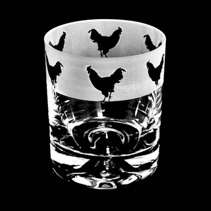 Cockerel T17 whisky tumbler for wholesale by The Milford Collection
