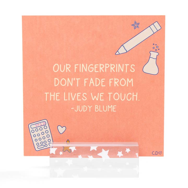 Callie Danielle - Wholesale Desk/Tabletop Sign - Phrases For Teachers Encouraging Desk Card Set