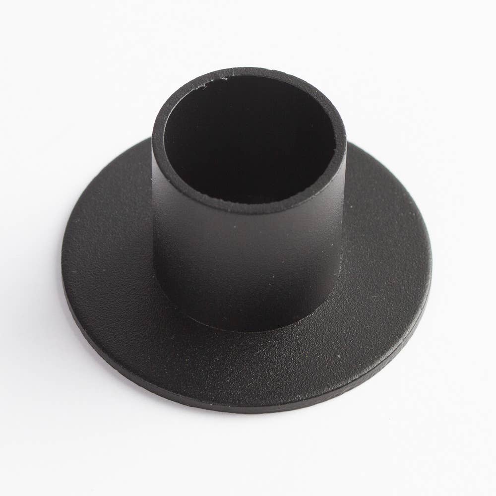 Factory Direct Craft - Wholesale Candle Holder - Black Metal Taper Candle Holder - Select Base Shape4